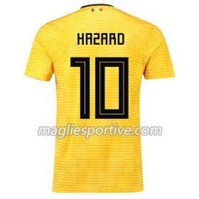 Completo Calcio Belgio Hazard 10 Divisa Trasferta Mondiali 2018